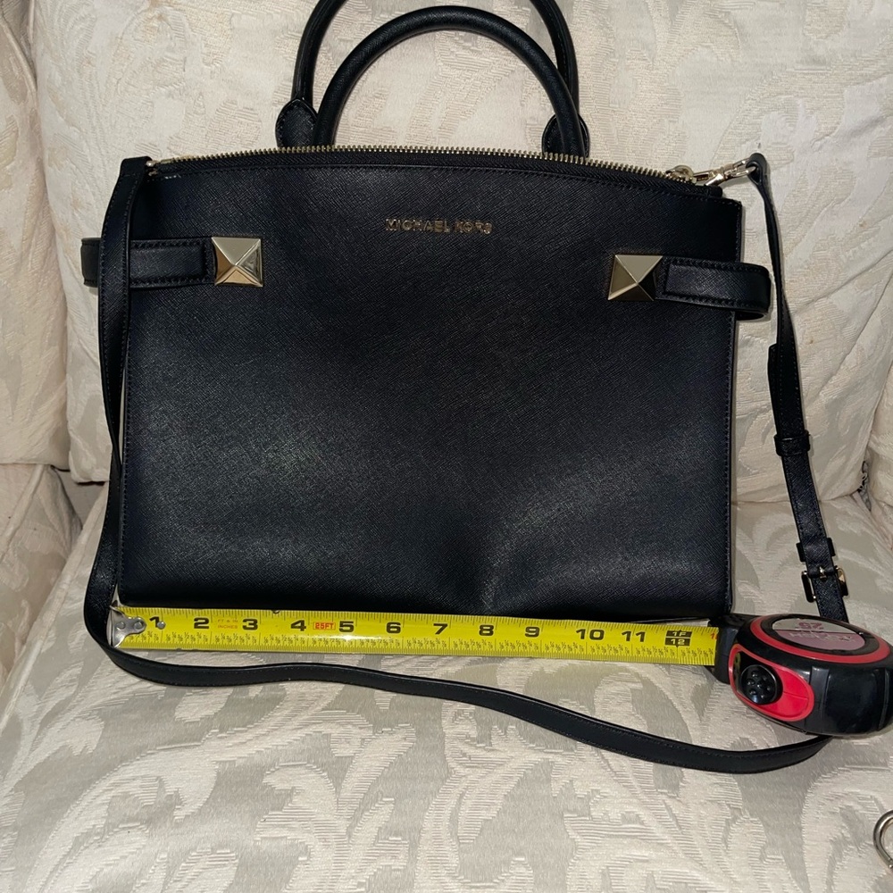 Michael Kors Black Leather Handbag